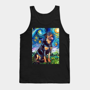 Rottweiler Night 2 Tank Top